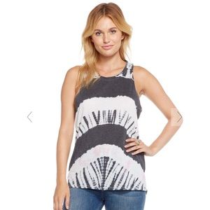 CHASER VINTAGE JERSEY DECONSTRUCTED HI LO MUSCLE T